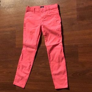 Pink  jeans